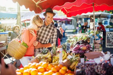 Produits de marché en Méditerranée Porte des Maures