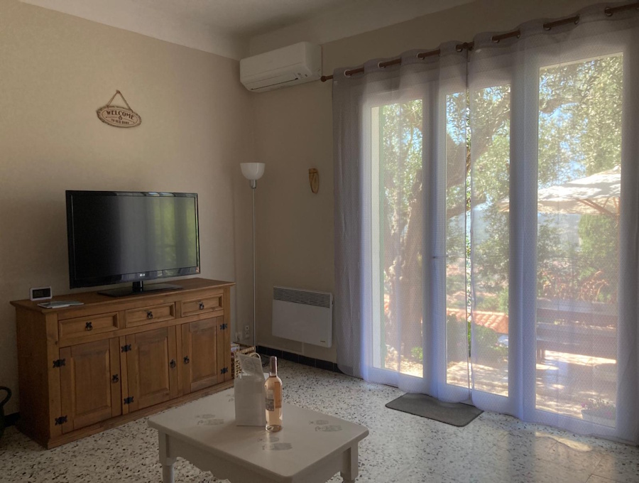 Le séjour de la Villa Canto Mistraou