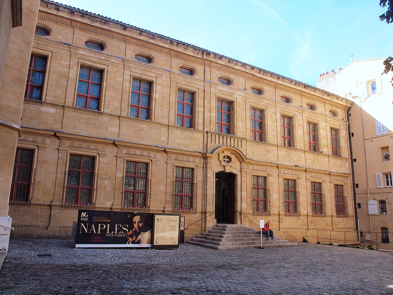 La façade du musée Granet à Aix-en-Provence