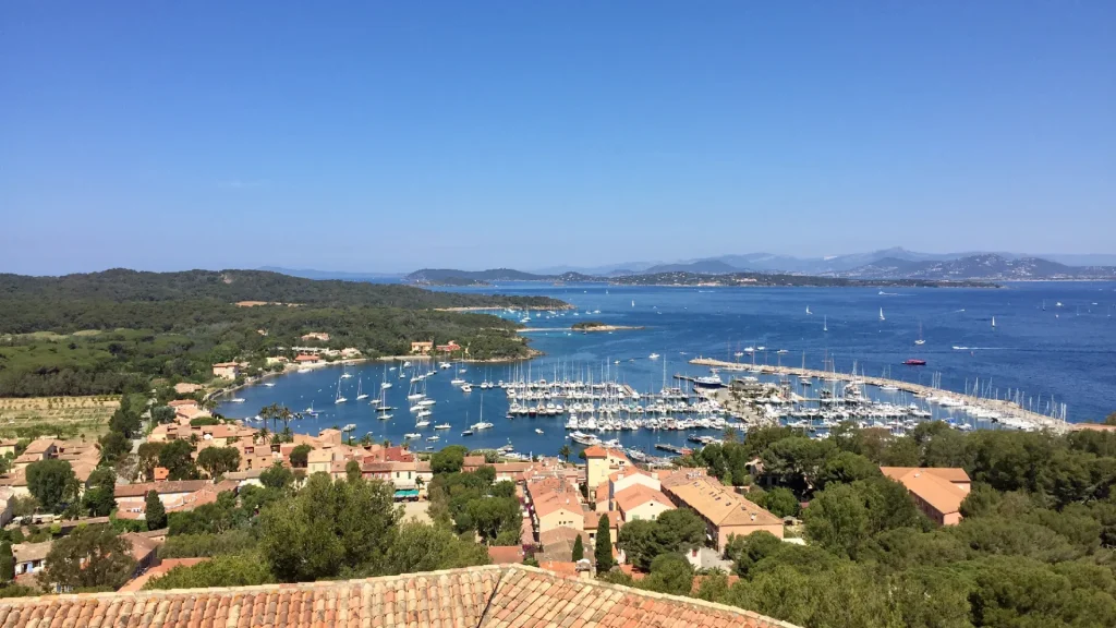 Paysage de Porquerolles, dans les îles d’Or